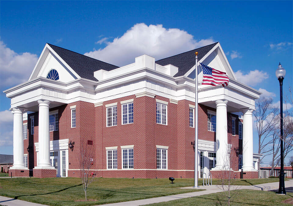 commercial cleaning of government building
