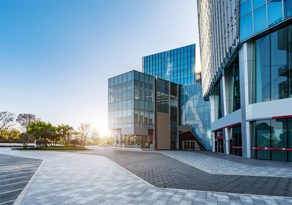 commercial cleaning of corporate building